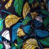 Sac cabas Mr Speedy en toile de jute recyclée ( vieux sac des année 50) et en cuir noir – Image 6
