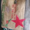 Sac cabas bandoulière Parsi en toile de jute recyclée unique et en cuir beige – Image 4