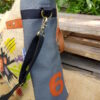 Sac cabas bandoulière Parsi en toile de jute recyclée à motif multicolore – Image 4