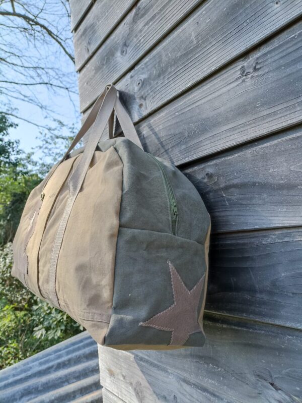 Sac bowling Stamp bis en matiere recyclé vintage – Image 6