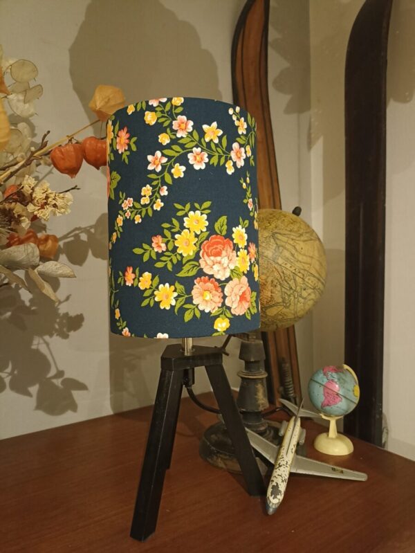 Abat jour fleuri