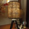 Petit abat jour cylindrique jute – Image 5
