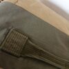 Coussin Jejeeh en toile militaire et ancienne toile beige recyclé. – Image 5