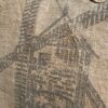 Sac cabas bandoulière Parsi en toile de jute recyclée et simili cuir noir – Image 4