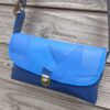 Kiouni cuir bleu