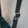 Kiouni sac bandoulière en velours fantaisie bleu – Image 5