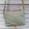 Sac bandoulière Petit Sullivan en toile militaire et cuir – Image 7