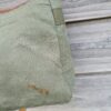 Sac bandoulière Petit Sullivan en toile militaire et cuir – Image 8