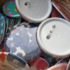 Badges colorés en coton enduit – Image 2