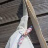 Sac banane en coton uni blanc – Image 4