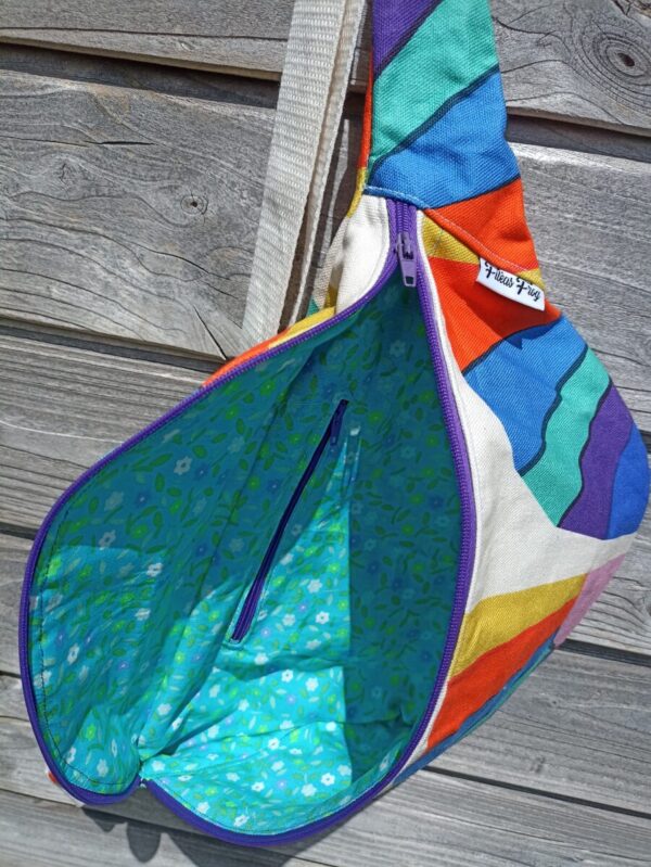 Sac banane en coton colorée – Image 5