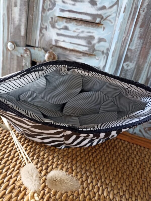 Trousse de rangement en coton enduit – Image 3