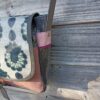 Sac Verne en coton enduit gris et fleurs de lotus – Image 3