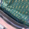 Sac Verne en coton enduit gris et fleurs de lotus – Image 8