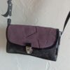 kiouni cuir violet