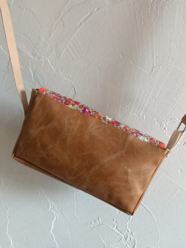 Kiouni sac en coton enduit couleurs automnales – Image 3