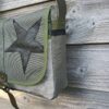 Sac Verne en toile militaire kaki – Image 2