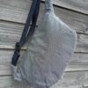 Sac banane XXL pied de poule noir et blanc – Image 4