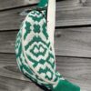 Sac banane matelassé verte – Image 3