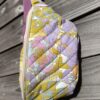 Sac banane matelassé fleurs vintage pastel – Image 2