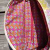 Sac banane matelassé fleurs vintage pastel – Image 6
