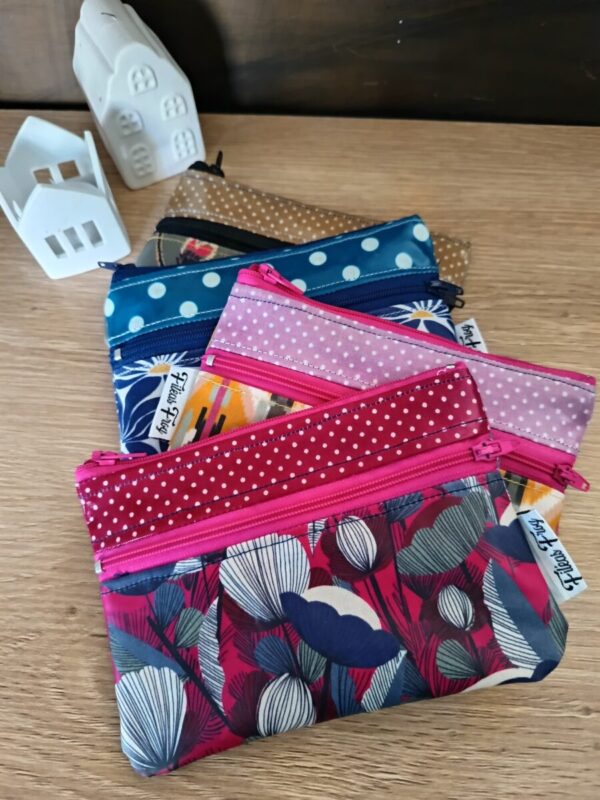 porte monnaie 2 zip