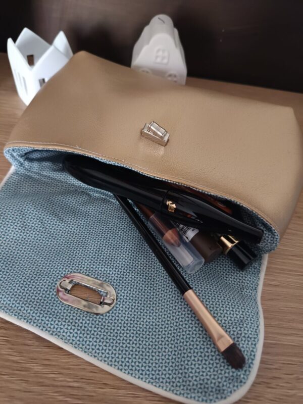 Pochette en coton enduit pour rangement divers – Image 5