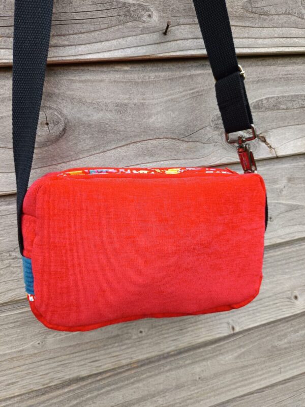 Sac Henrietta en velours coloré – Image 7