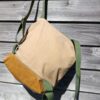 Sac à dos Flanagan en toile et simili cuir camel – Image 6
