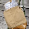 Sac à dos Flanagan en toile et simili cuir camel – Image 7